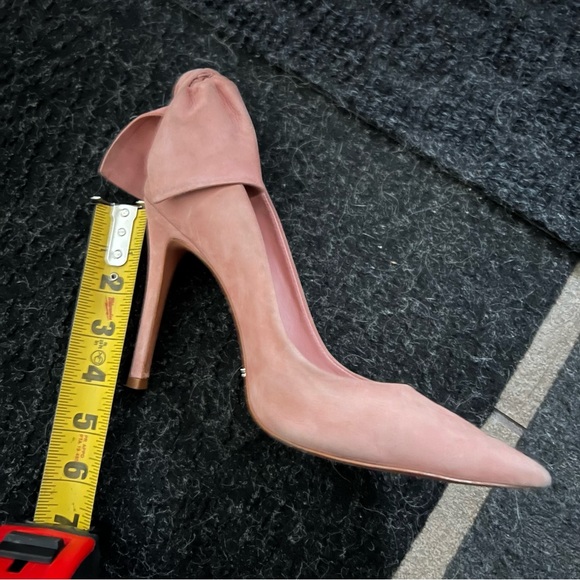 Schutz Pink Blasiana Bow Point Toe Pumps 7.5 - Picture 10 of 10